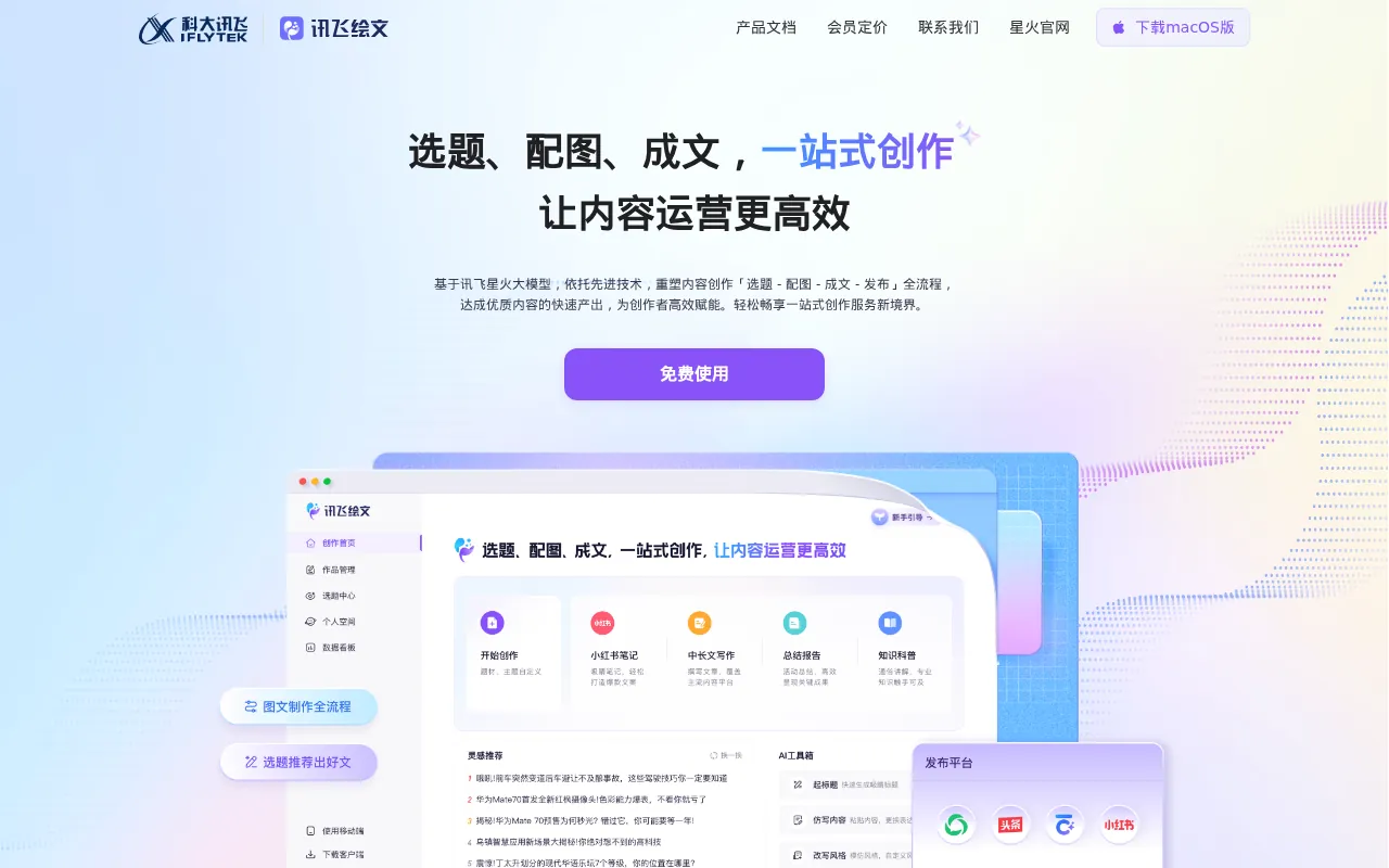 讯飞绘文