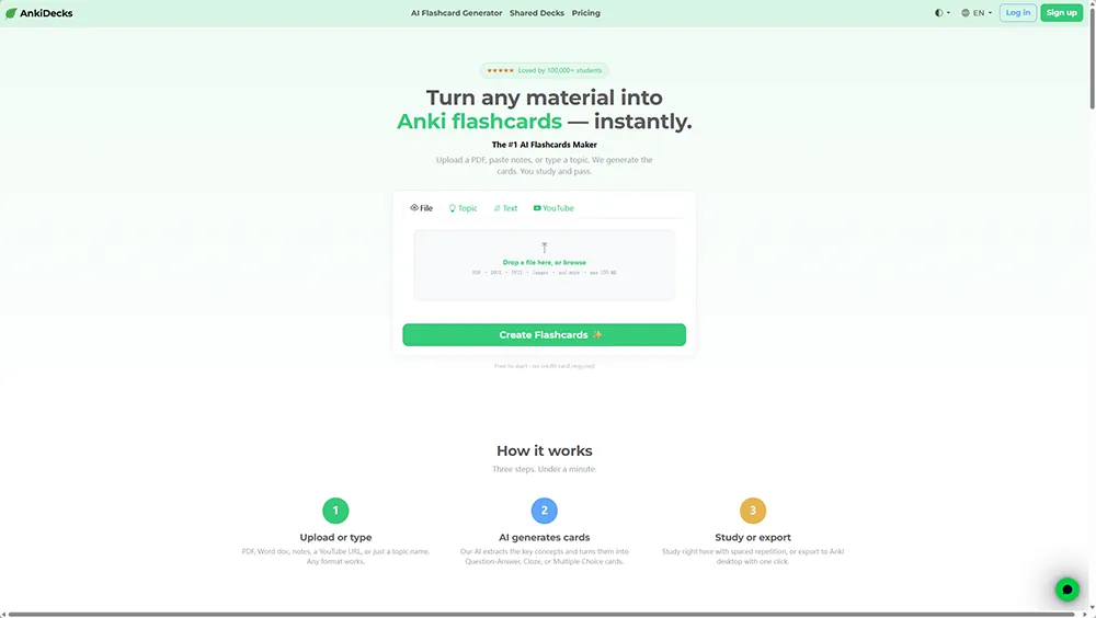 AnkiDecks AI