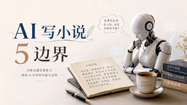 AI 写小说 5 边界:阮一峰头条《智念 AI 的日子》爆火后,我们认真复盘了 AI 写不出什么
