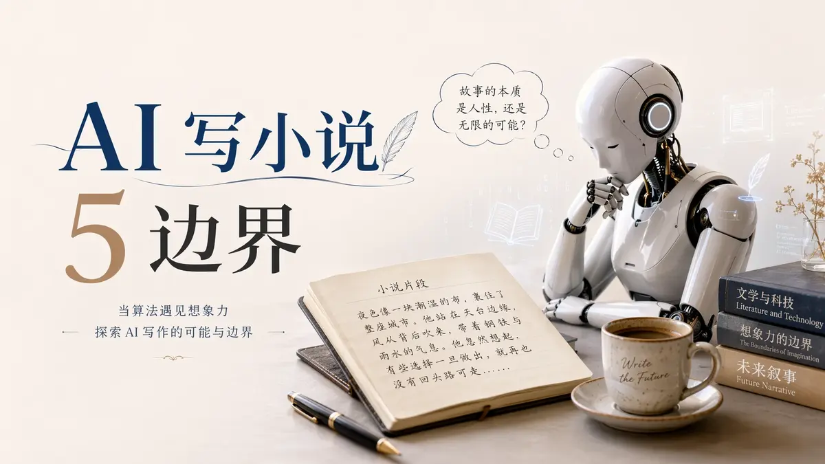 AI 写小说 5 边界:阮一峰头条《智念 AI 的日子》爆火后,我们认真复盘了 AI 写不出什么