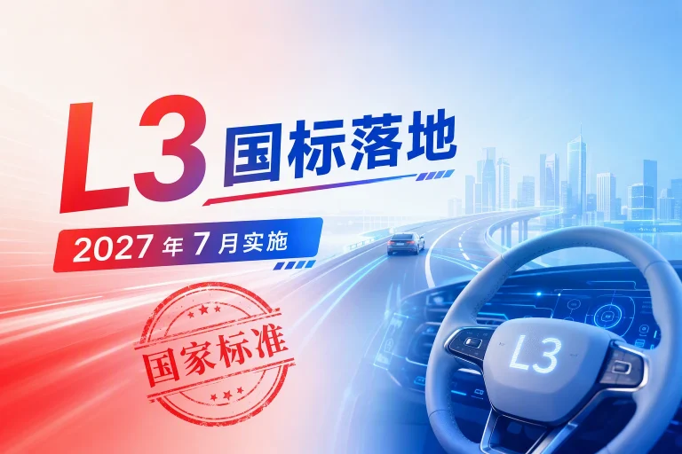 刚刚,我国首部 L3 自动驾驶强标发布:华为引望完成首批验证