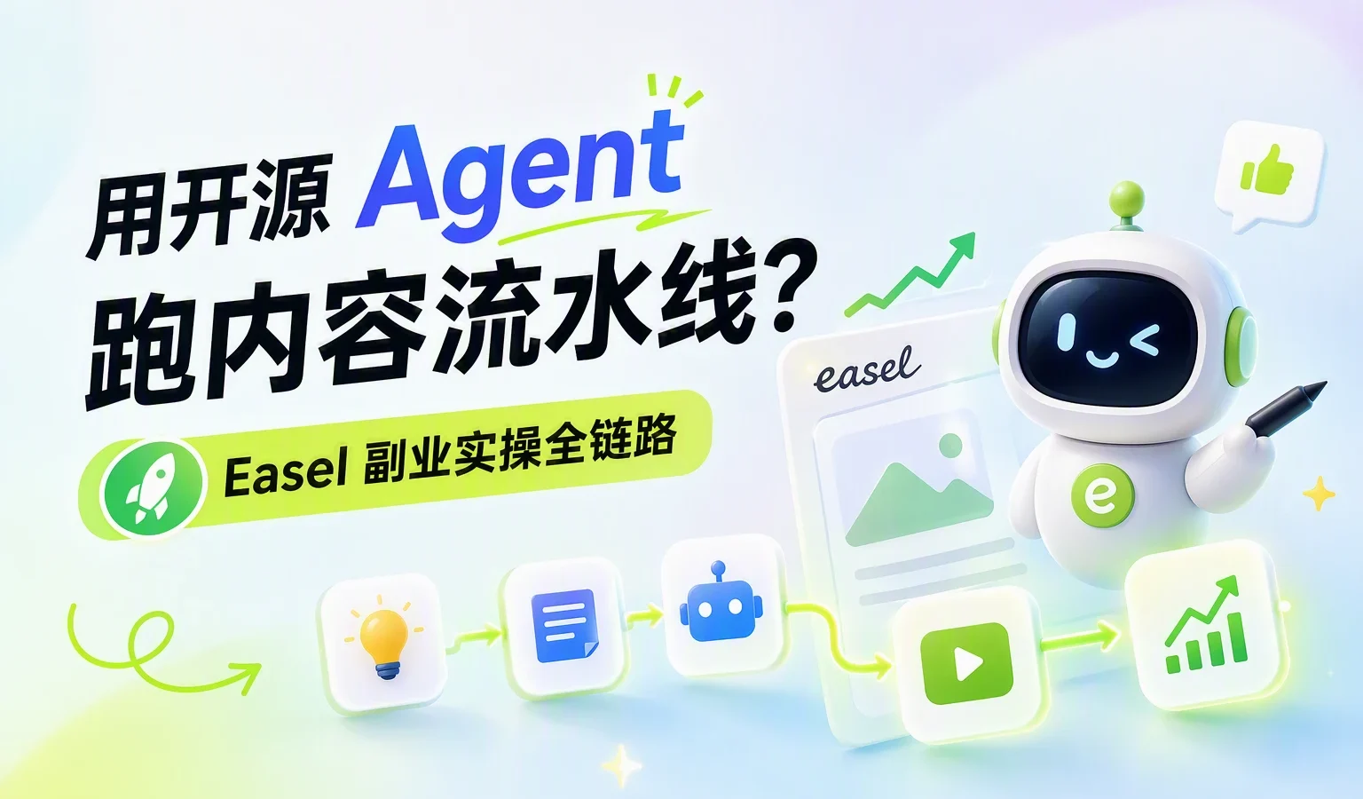 用开源 Agent 跑内容流水线？Easel 副业实操全链路
