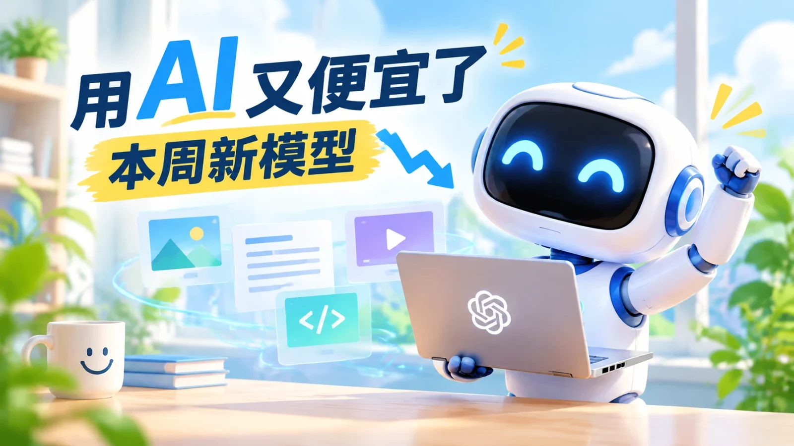 用 AI 又便宜了：本周新模型把”复杂任务”的门槛再砍一刀