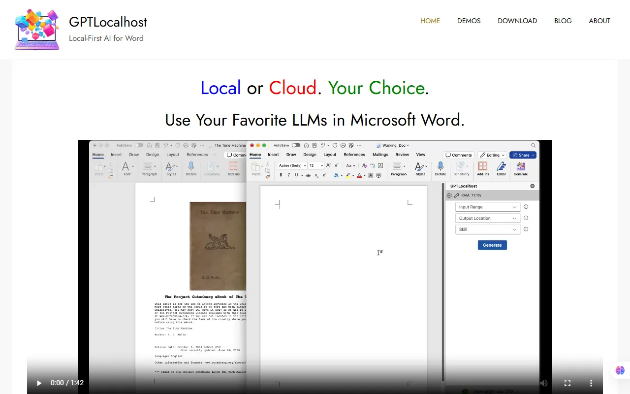GPTLocalhost