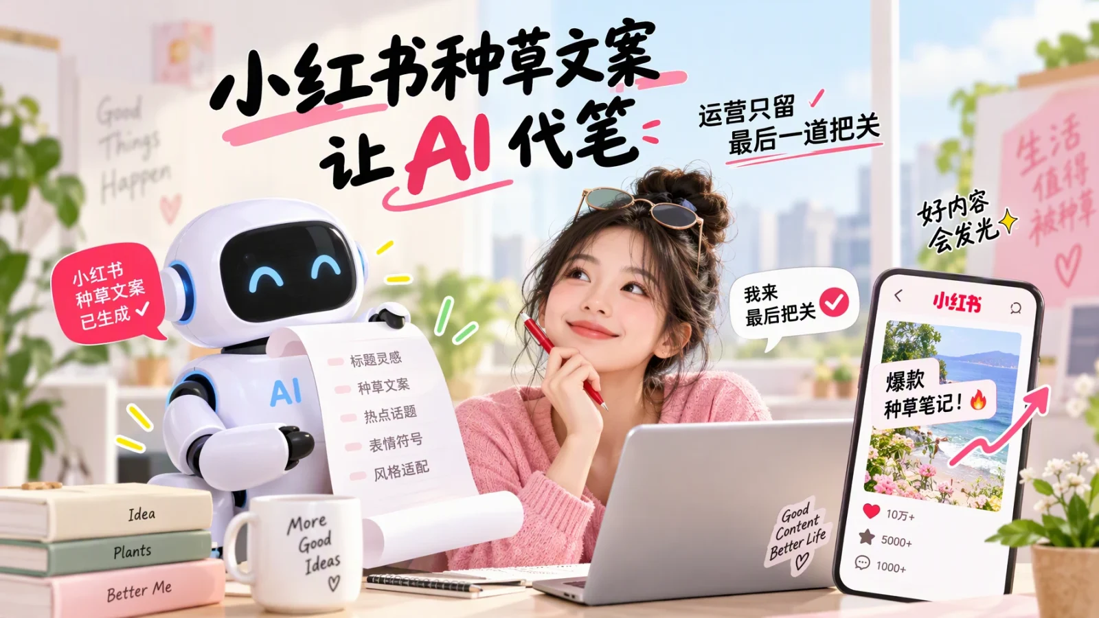 把卖点写成证据句：小红书种草文案让 AI 代笔，运营只留最后一道把关